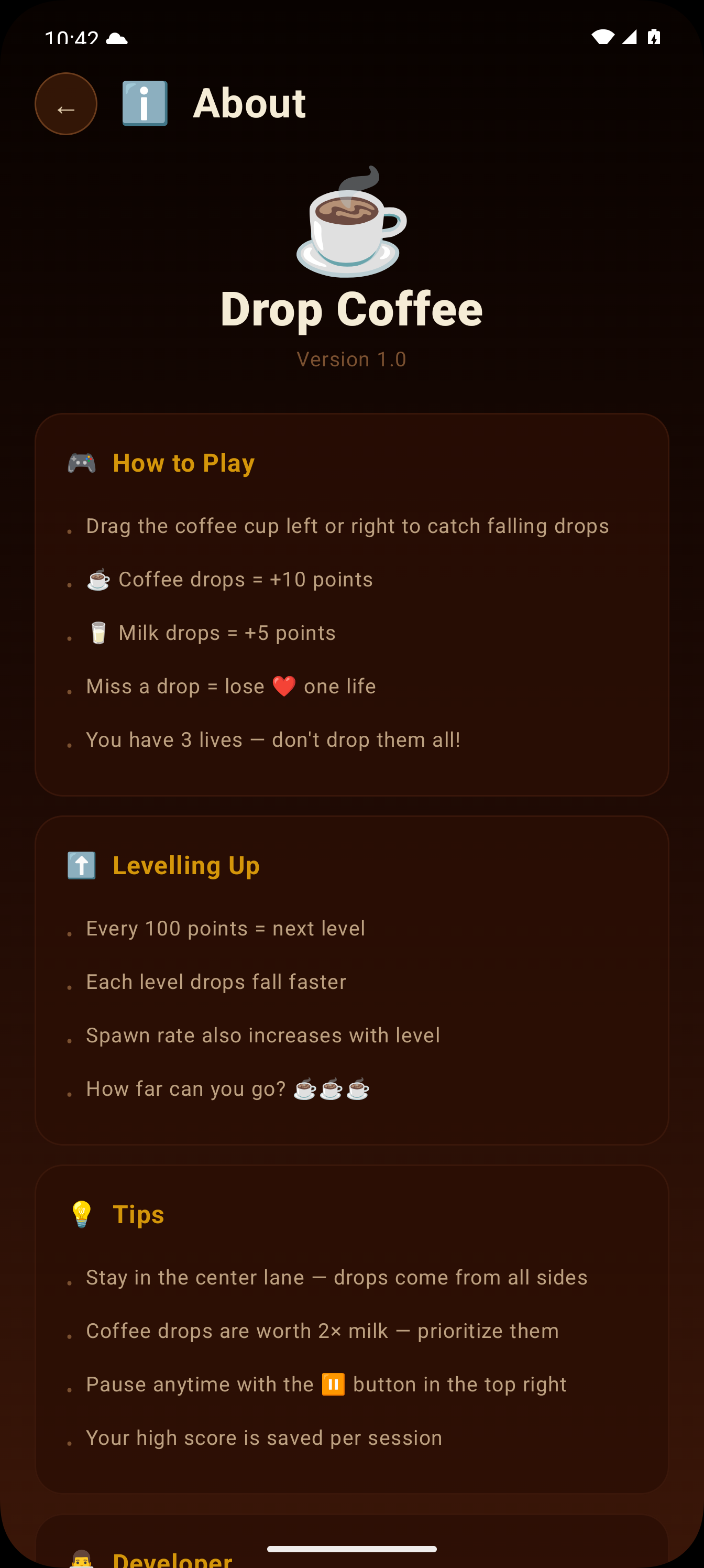 Drop Coffee screenshot 4